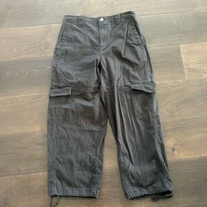 Black cargo pants